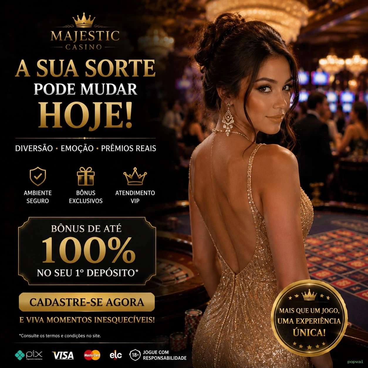 Saque PIX popvai